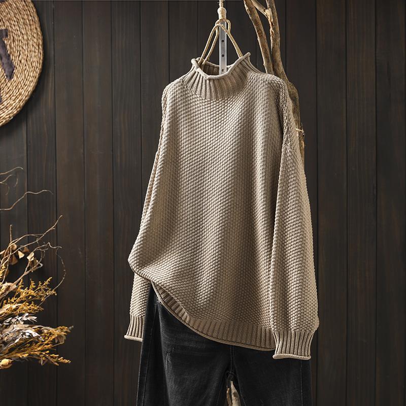 Women's Chunky Textured Knit Sweater