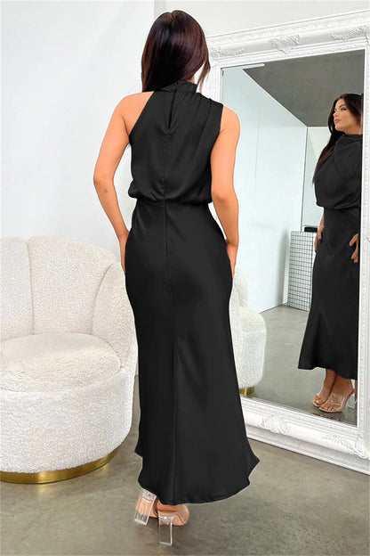 Luxurious Satin Evening Gown