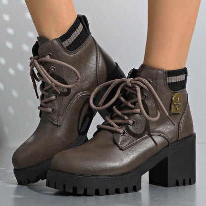 Women's Mila Platform Ankle Boots - VibreMode