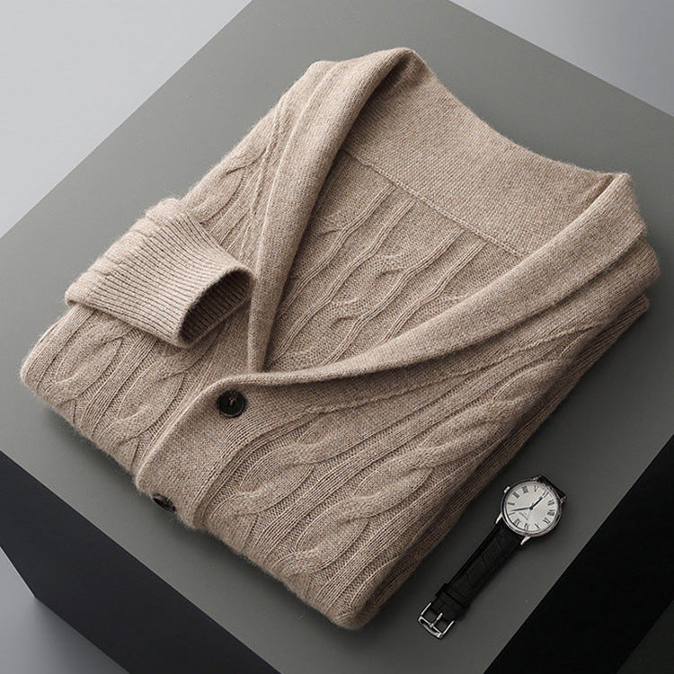 Warm Pure Wool Crew Sweater - VibreMode