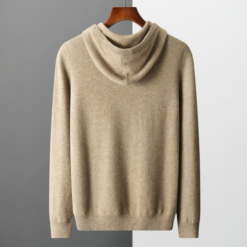 Liam Wool Knit Hoodie - Jack Hafford