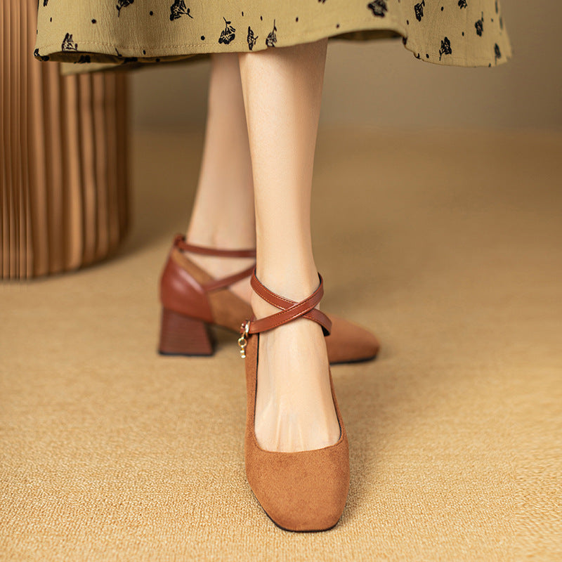 Luxury Suede High Heels