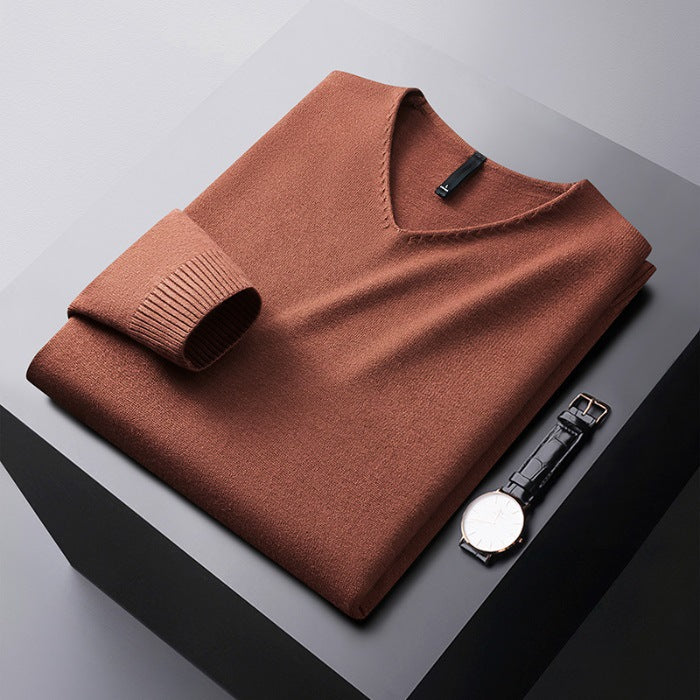 Classic Crew Neck Pullover Sweater