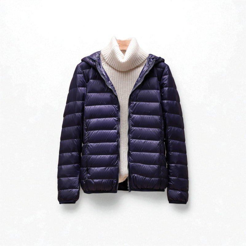 Wendy Women's Hooded Puffer Jacket - VibreMode