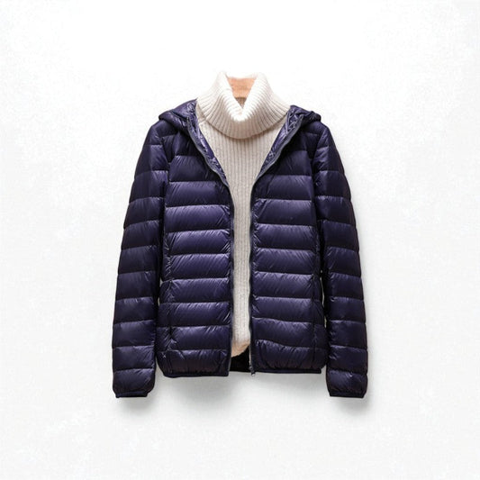 Wendy Women's Hooded Puffer Jacket - VibreMode
