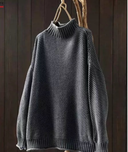 Women's Chunky Textured Knit Sweater
