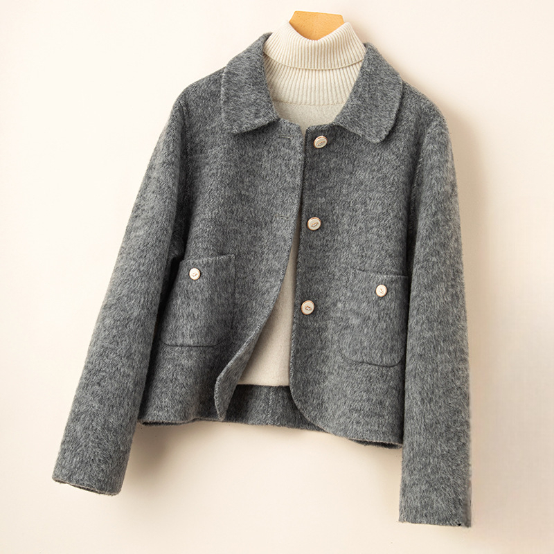 Miranda Wool Cropped Jacket - Jack Hafford