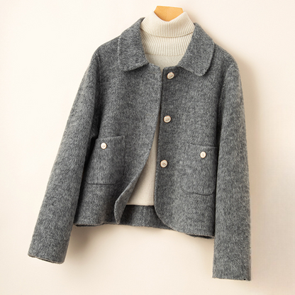 Miranda Wool Cropped Jacket - Jack Hafford
