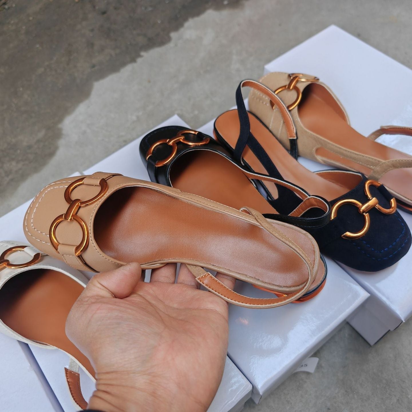 Comfortable High Heel Slingbacks
