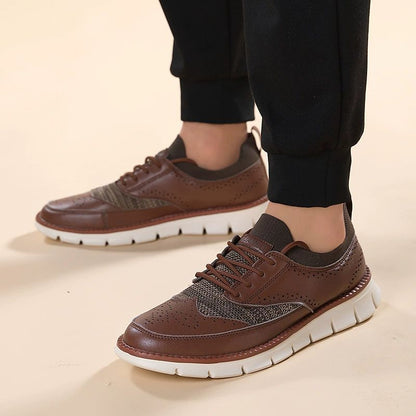 Casual White Lace Up Shoes