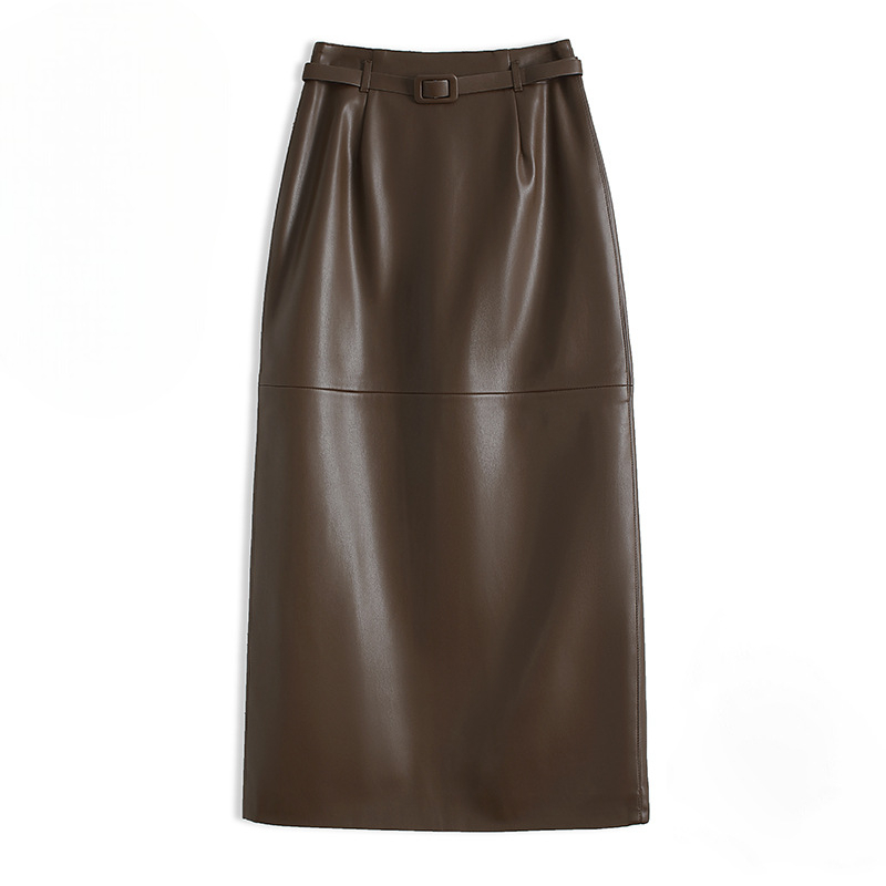 Diana Leather Pencil Skirt - Jack Hafford