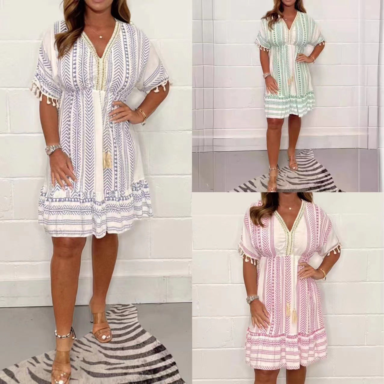 Trendy Floral Sundress