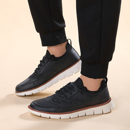 Casual White Lace Up Shoes