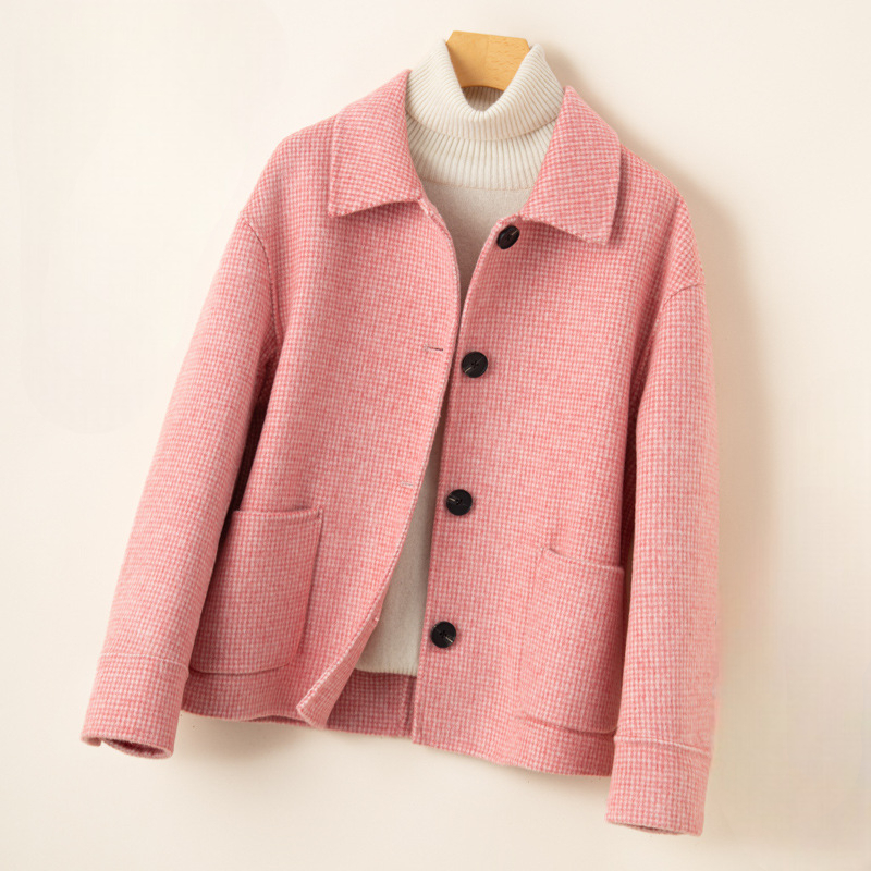 Regina Wool Houndstooth Jacket - Jack Hafford
