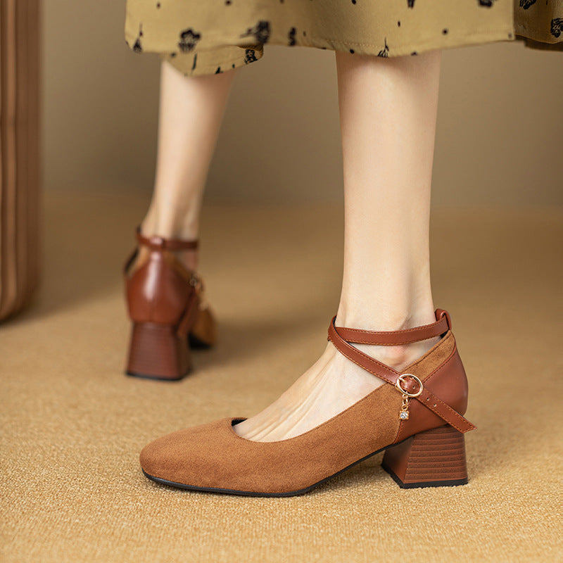 Luxury Suede High Heels