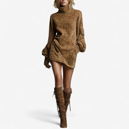 Women's Elegant Mini Dress - VibreMode
