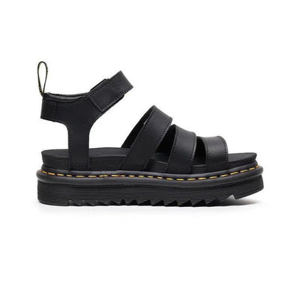 Women's Triple Strap Sandals Ankle Buckle