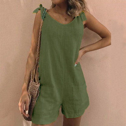 Cute Ruffle Romper Jumpsuit