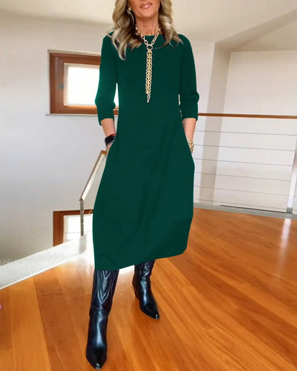 Beautiful Fit and Flare Evening Dress