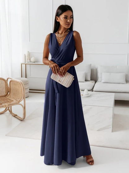 Elegant Ladies Long Wedding Guest Dress