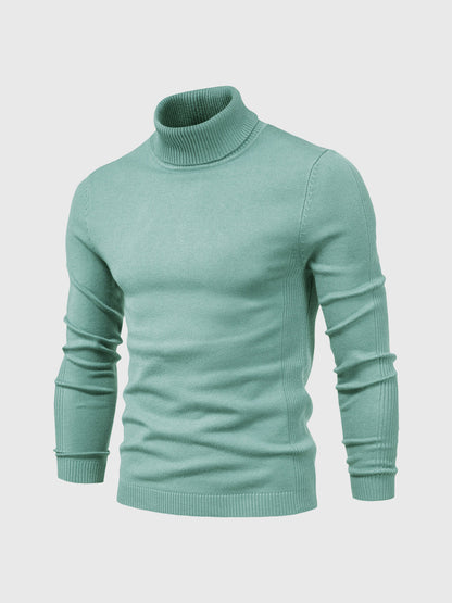 Men's Turtleneck Sweater Washable