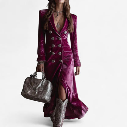Classic Knee Length Lady Dress - VibreMode