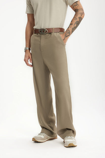 Men's Wide Leg Dress Pants