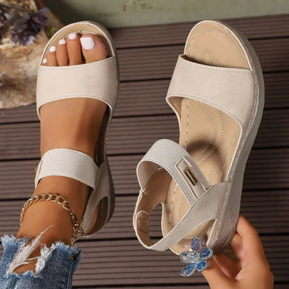 Women's Cushioned Open Toe Sandals