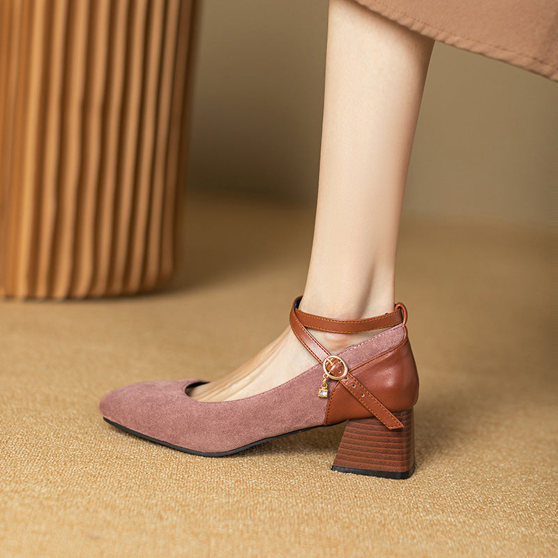 Luxury Suede High Heels
