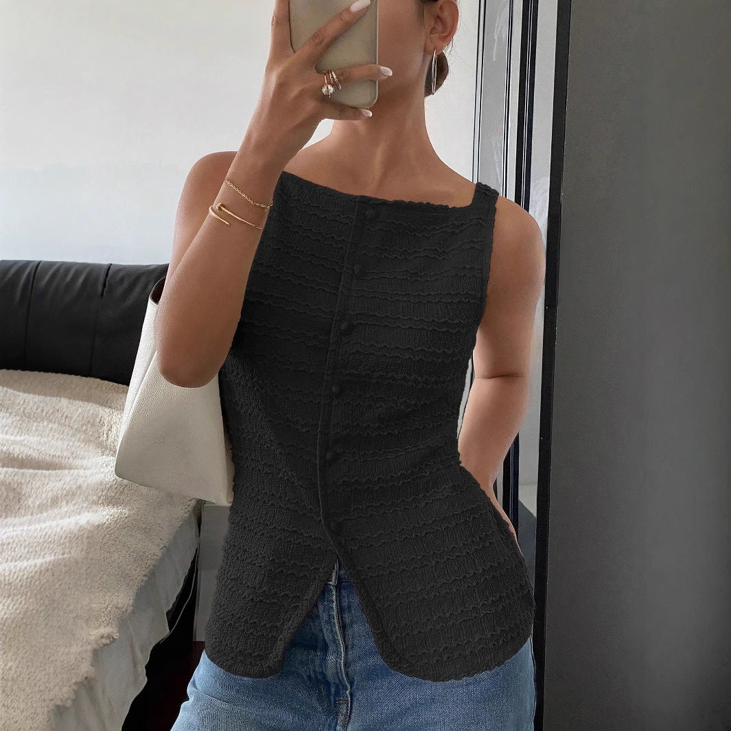 Women's Square Neck Sleeveless