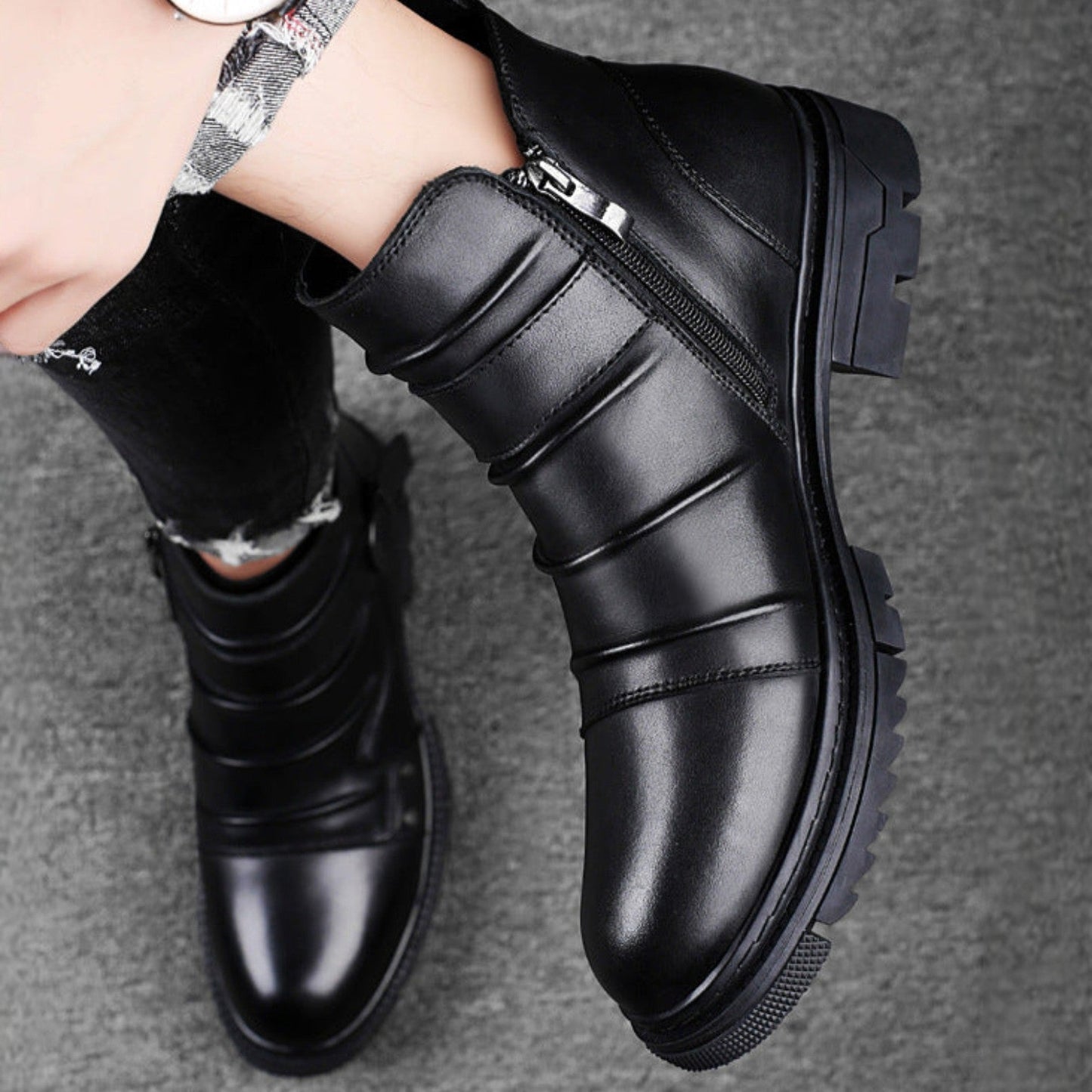 Cedrus Leather Boots - Jack Hafford
