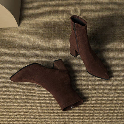Luxurious Soft Suede Ankle Boots