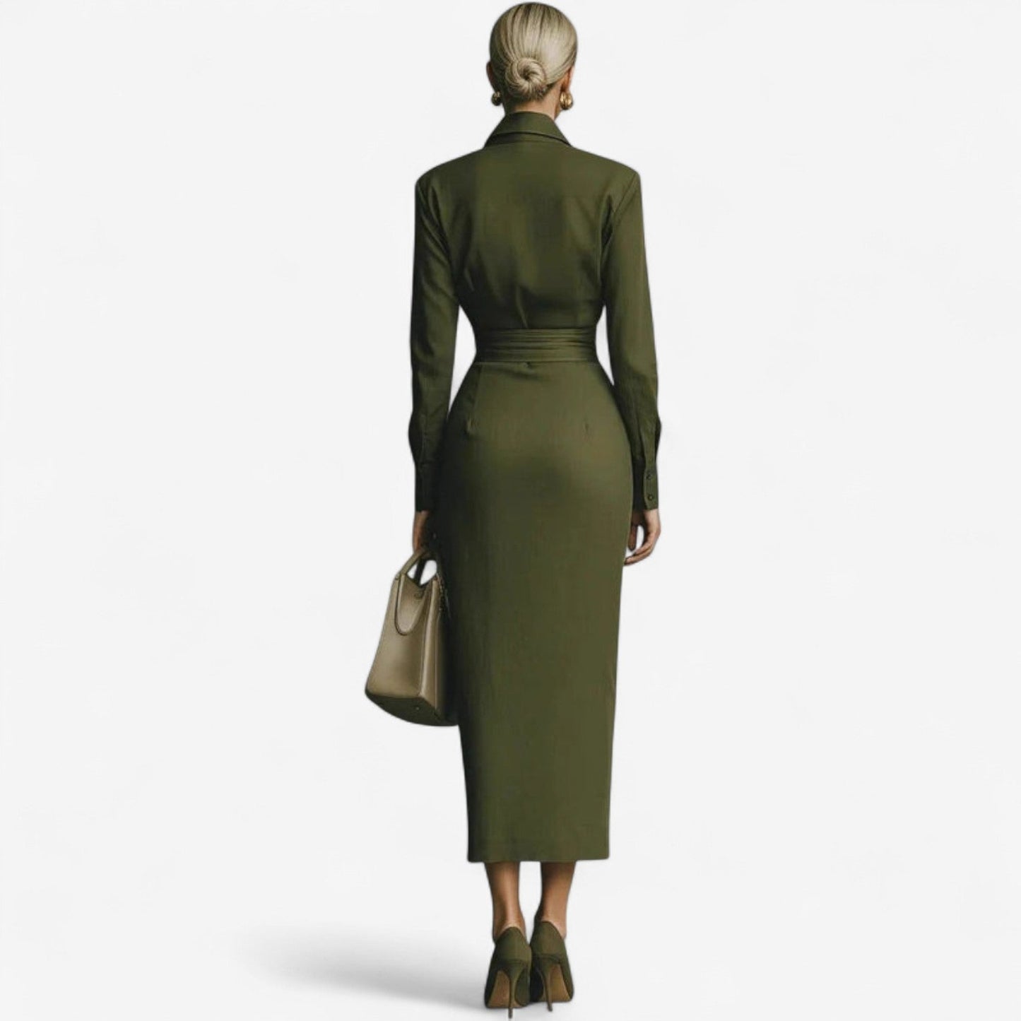 Chic Wrap Around Dress