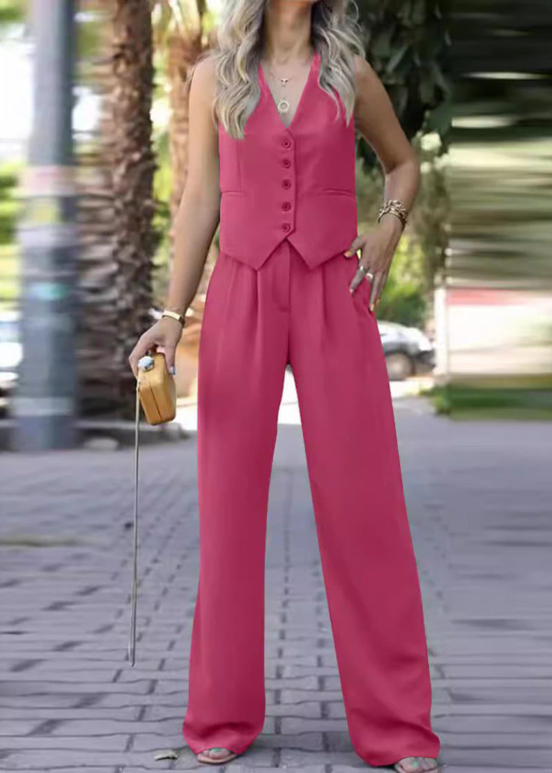 Women's Sleeveless Blazer Suit
