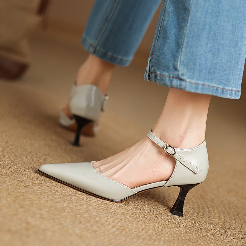 Authentic Premium Leather High Heels