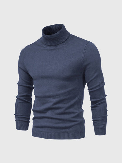 Men's Turtleneck Sweater Washable