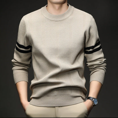 Leon Crewneck Knit Sweater - Jack Hafford