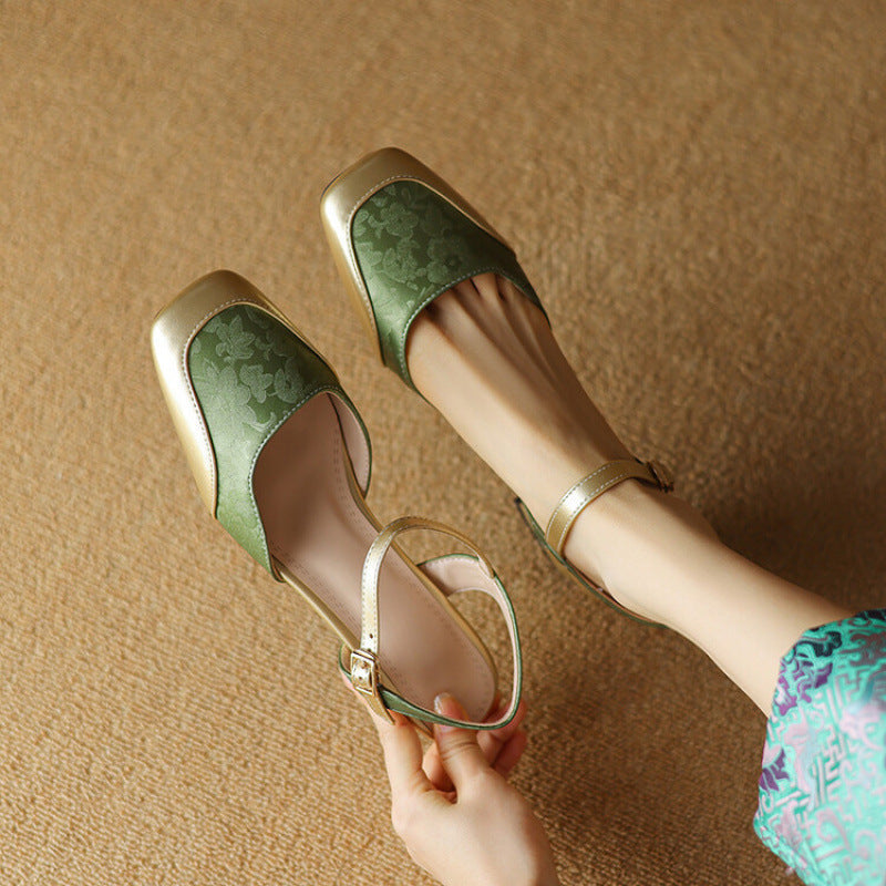 Classic High Heel Slingbacks