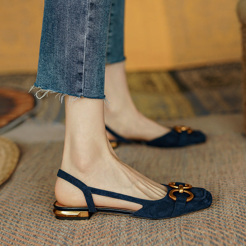 Comfortable High Heel Slingbacks - VibreMode