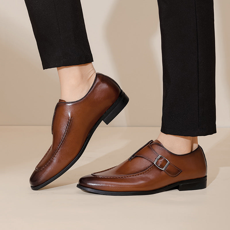 Classic Slip On Leather Loafers