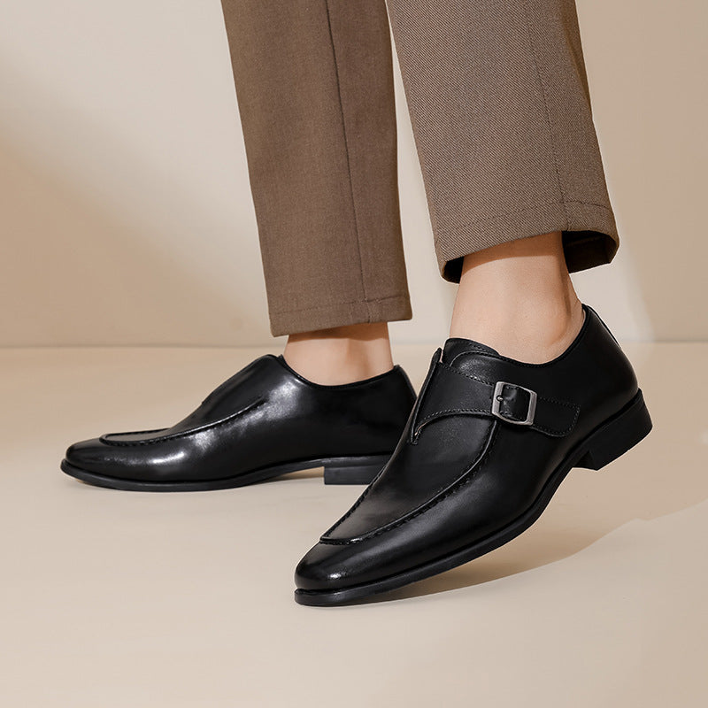 Classic Slip On Leather Loafers