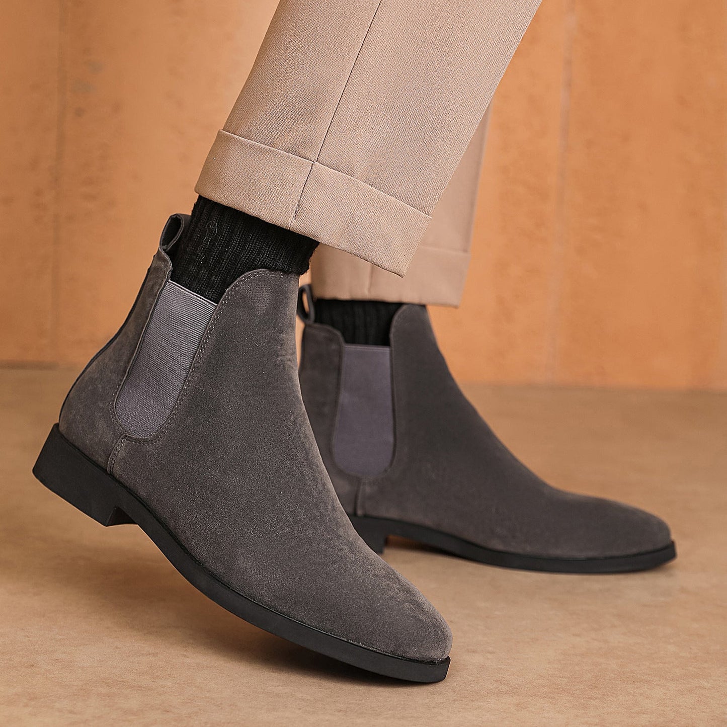 Soft Brown Ankle Boots
