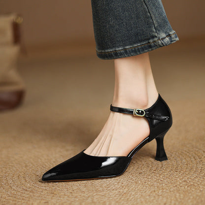 Authentic Premium Leather High Heels