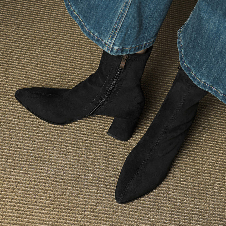 Luxurious Soft Suede Ankle Boots