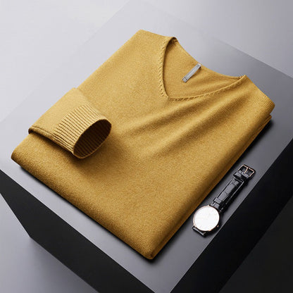 Classic Crew Neck Pullover Sweater