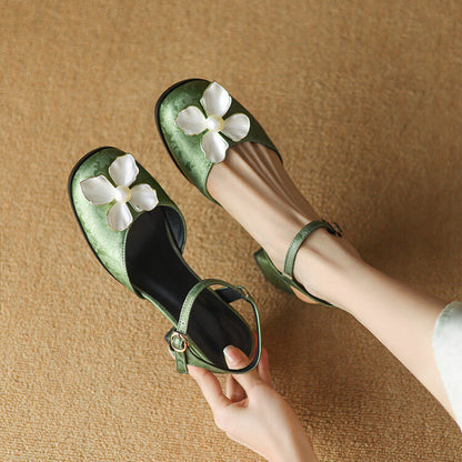 Elegant Backless High Heel Shoes