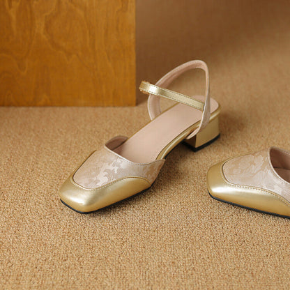 Classic High Heel Slingbacks