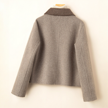 Miranda Wool Cropped Jacket - Jack Hafford