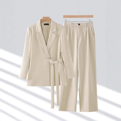 Classic Women's 2 Piece Blazer Suit Set