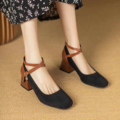 Luxury Suede High Heels